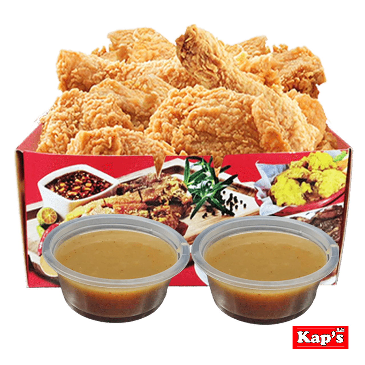 Chicken Box (Regular) 10 Pcs. Kaps Tapsi
